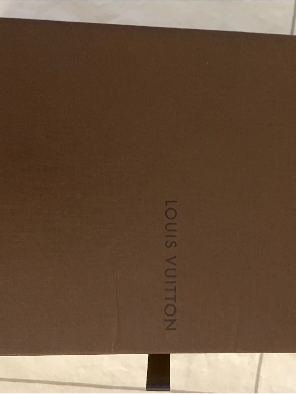 Louis Vuitton Box and dust bag for wallet and card holder
